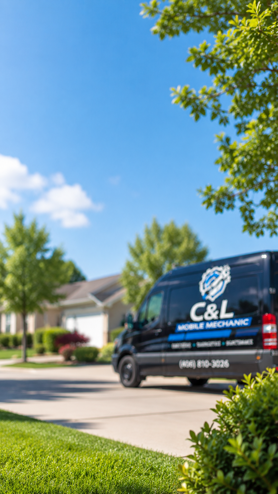 C&L Mobile Mechanic service van