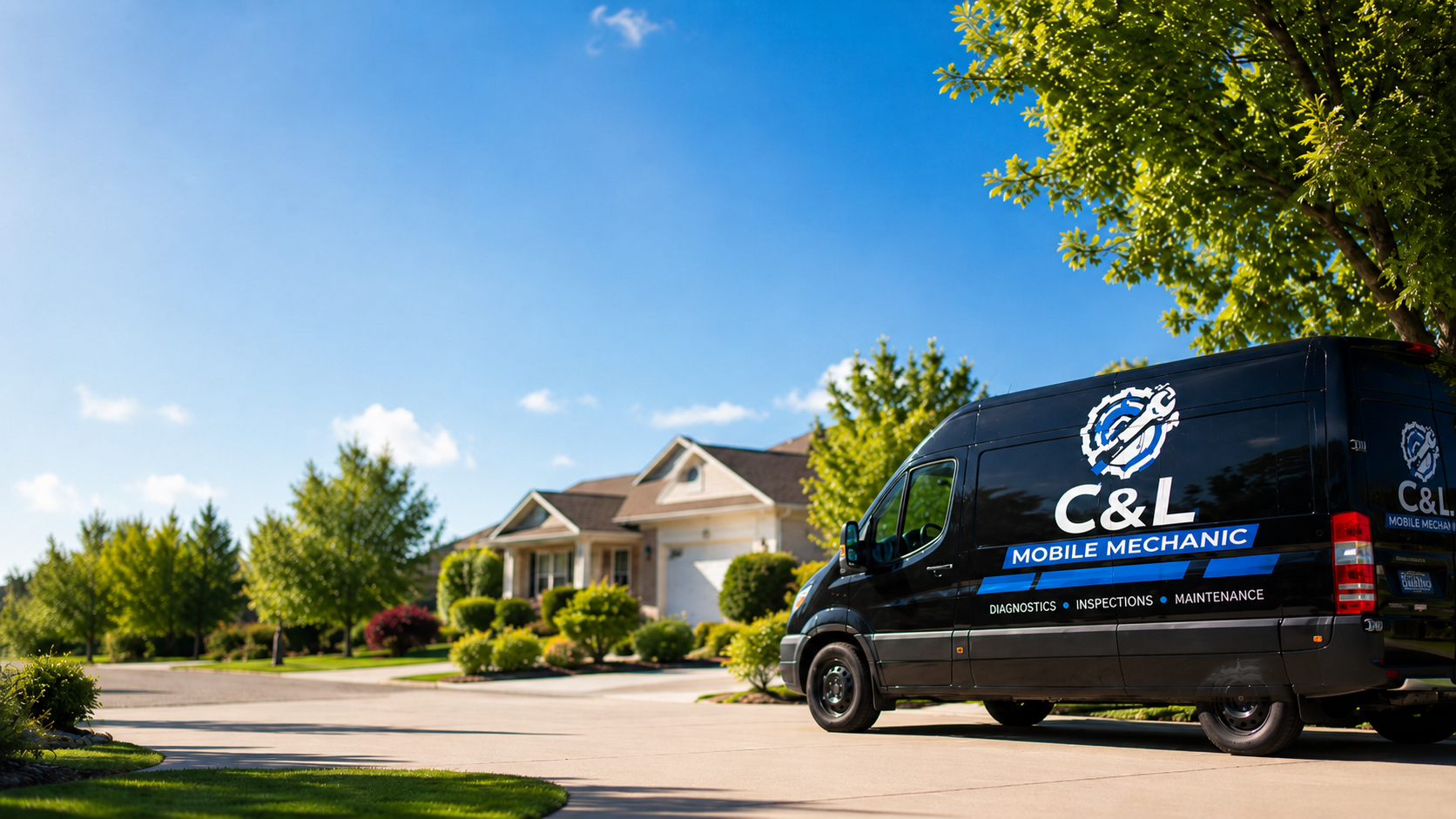 C&L Mobile Mechanic service van